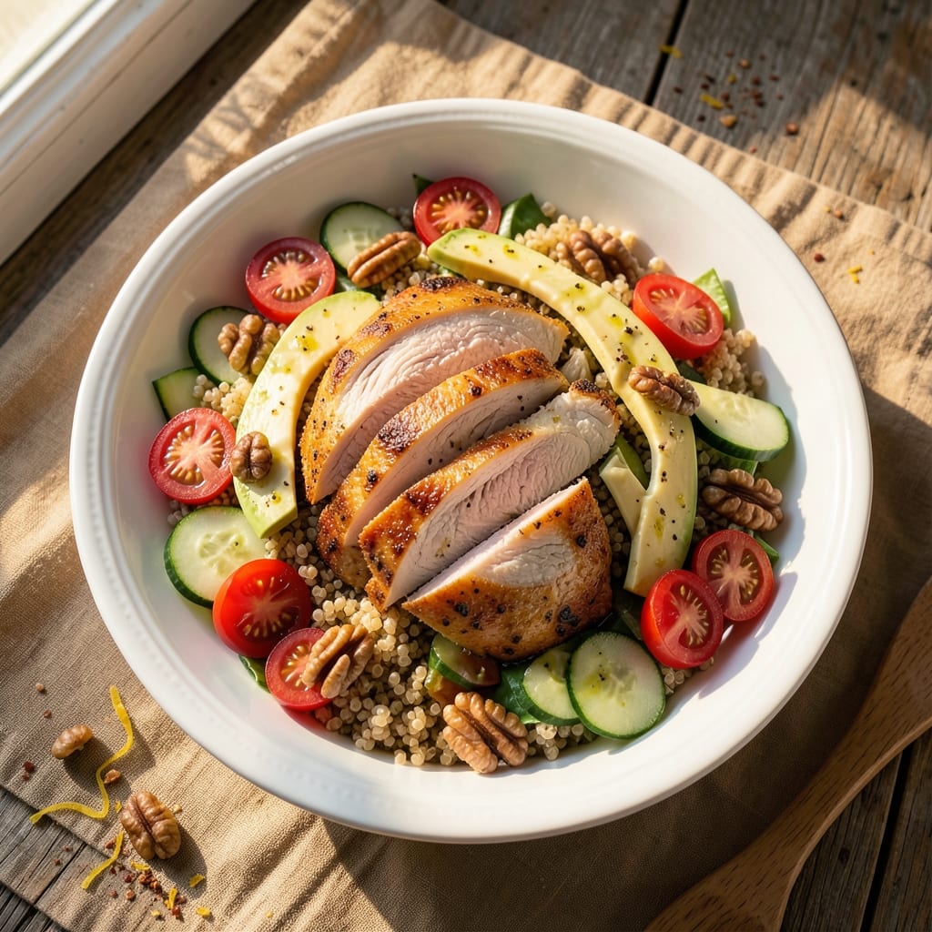 1000-Calorie Salad Recipe: Protein-Packed Balance Without the Guilt