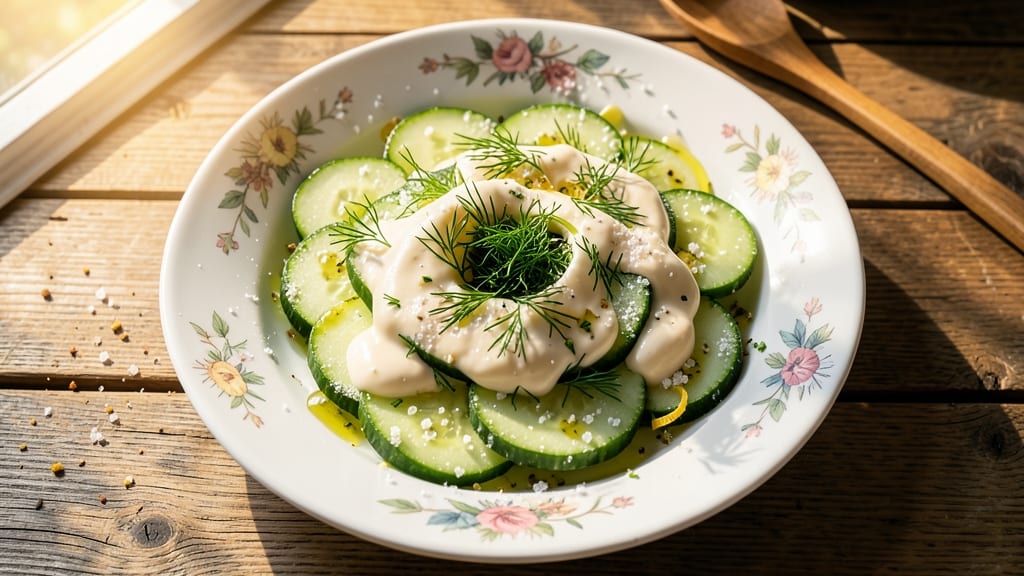 Cucumber Salad Recipe With Evaporated Milk: Cool Creamy Crunch Without Vinegar
