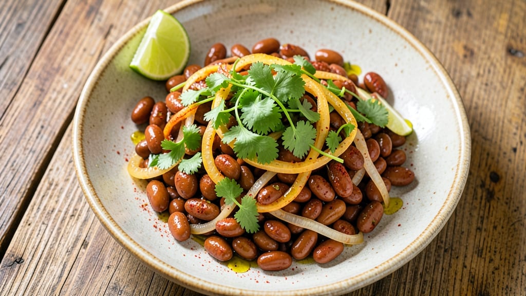 Brown Bean Salad Recipe: Smoky Paprika and Lime Zing