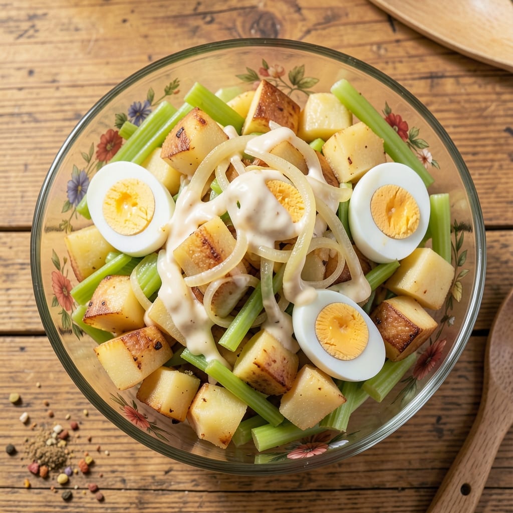 Betty Crocker's 1950s Potato Salad Recipe: Retro Creaminess With Celery Crunch