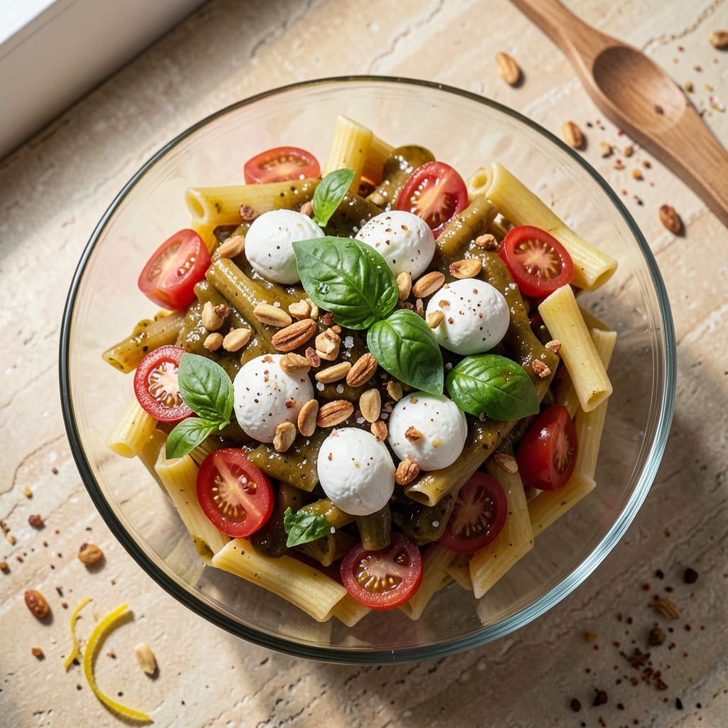 5 Star Italian Pasta Salad Recipe: Al Dente Noodles With Zesty Lemon-Parmesan Crunch