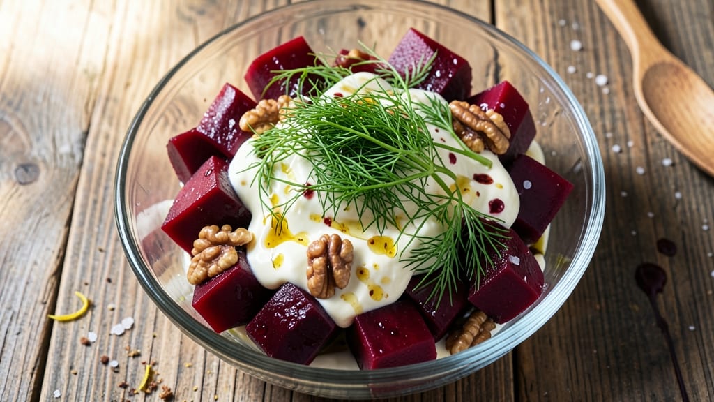 Beetroot Salad Recipe With Mayonnaise: Earthy Sweetness Meets Creamy Herb Bliss
