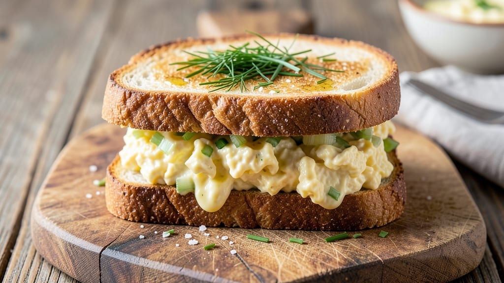 Augusta National Egg Salad Sandwich Recipe: Masterpiece Crunch and Creamy Herb Velout