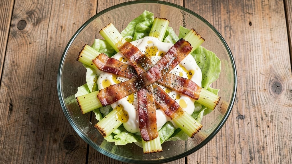 Pioneer Woman Cowboy Salad Recipe: Crispy Celery Crowns Over Smoky Ranch Bliss