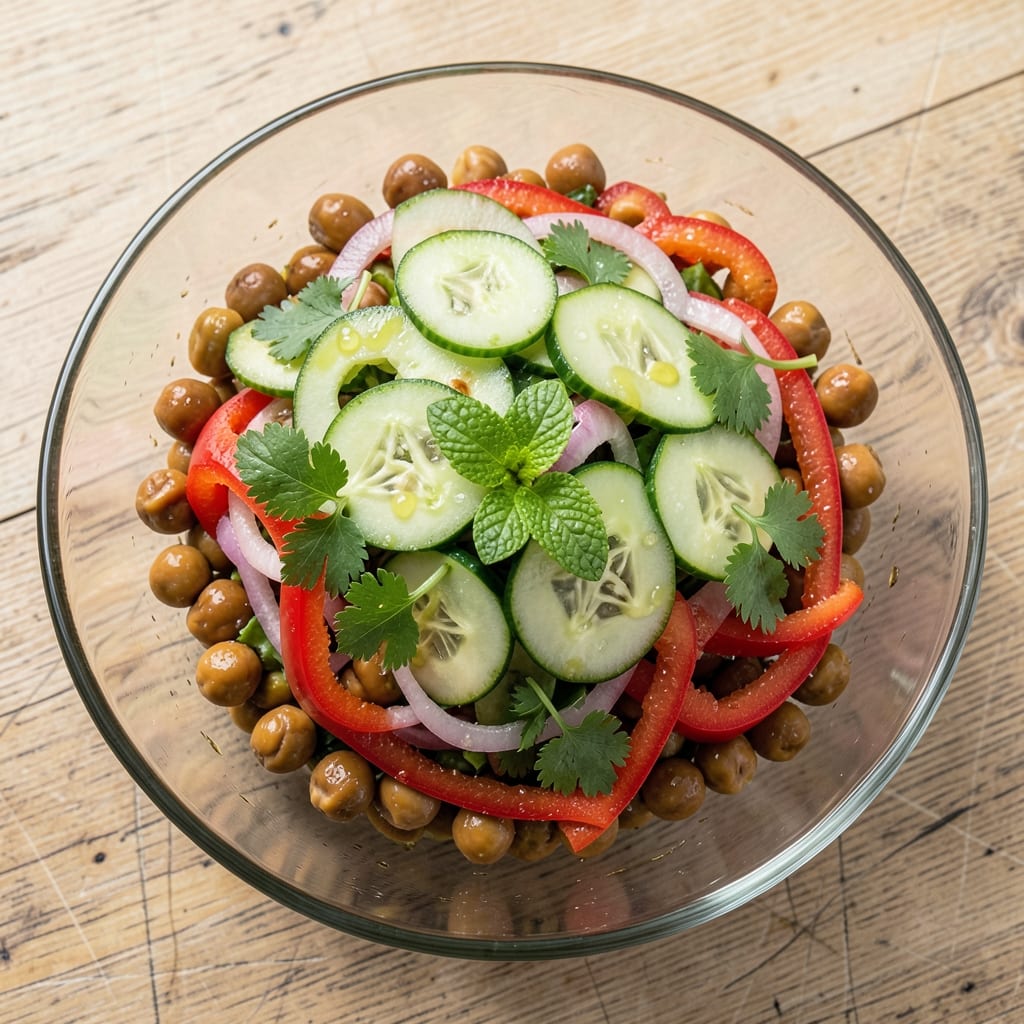 Alia Bhatt's Bollywood-Inspired Salad Recipe: Crunchy Chickpea and Mint Freshness