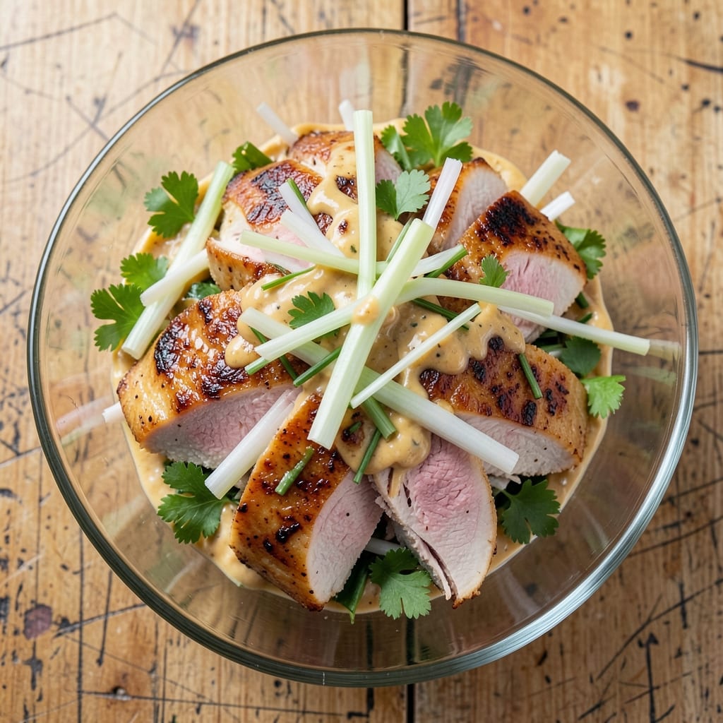 Alton Brown's Turkey Salad Recipe: Crisp Celery and Herb-Infused Creaminess
