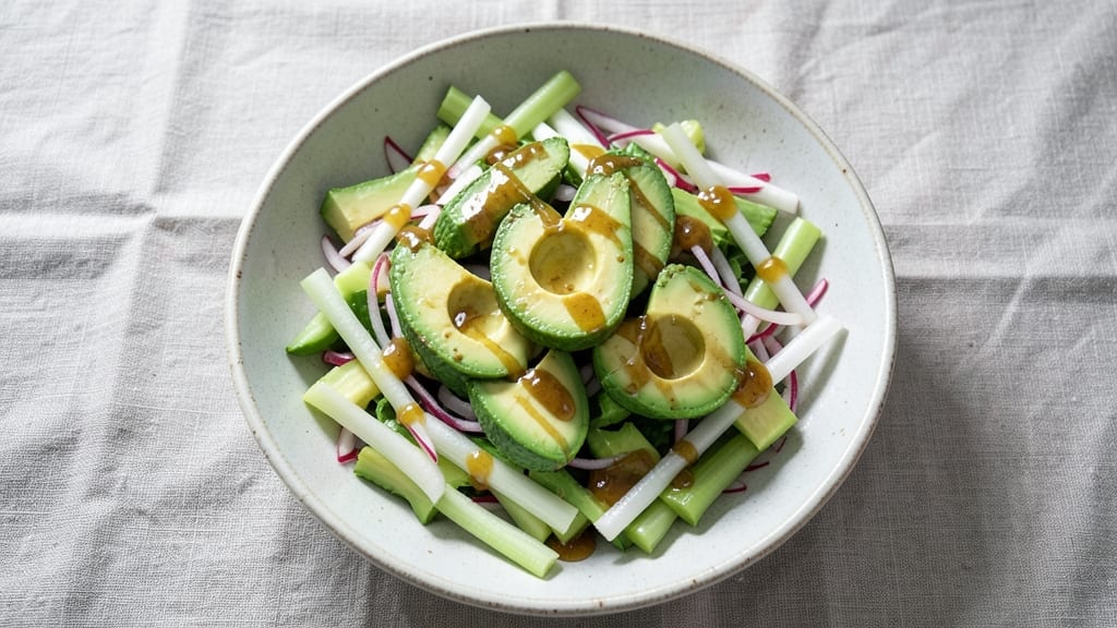 Barefoot Contessa Avocado Salad Recipe: Celery Crown Crunch Meets Zesty Lemon Dressing