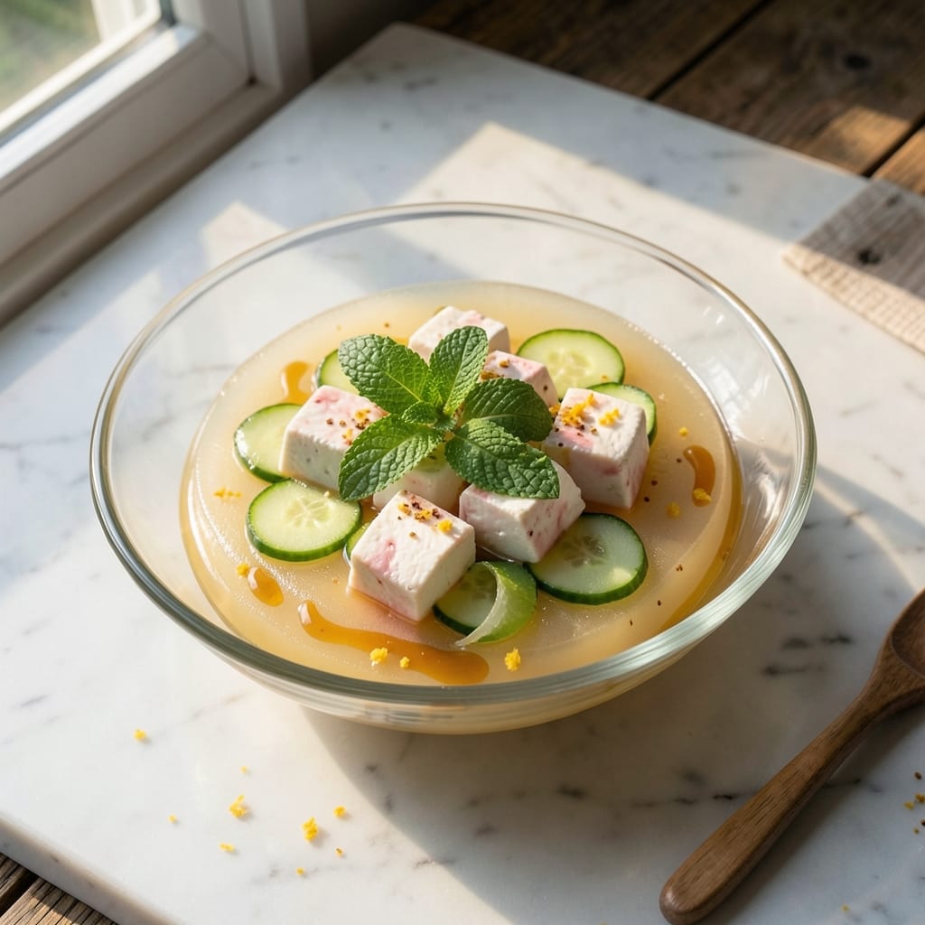 Agar Salad Recipe: Wobbly Gelatin Delight With Citrus Zing