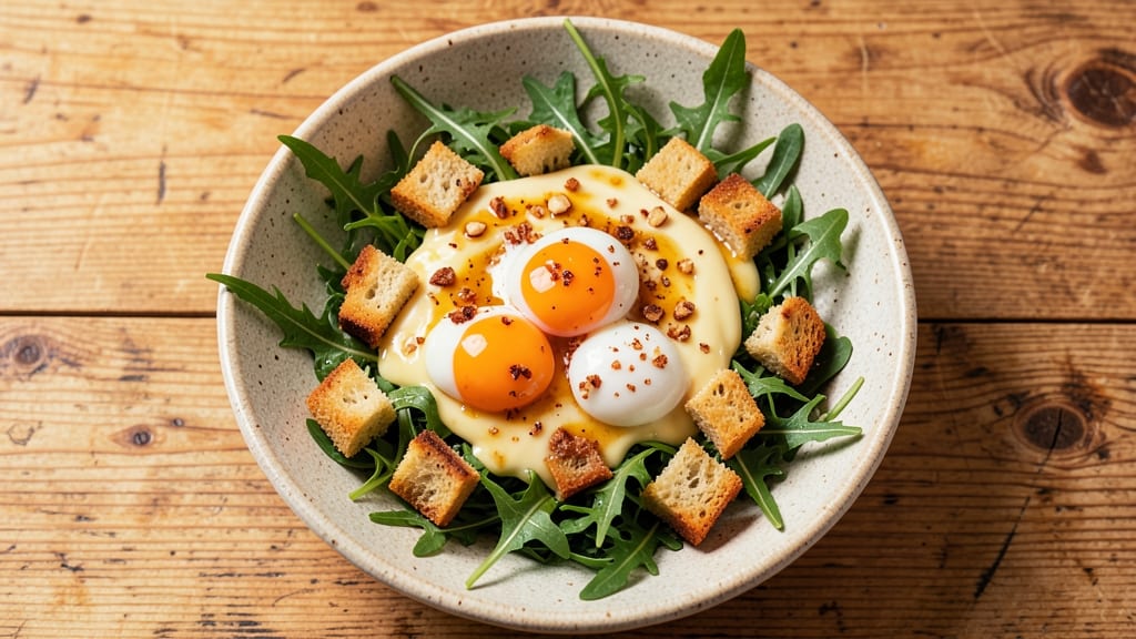 Arugula Caesar Salad Recipe: Creamy Parmesan Dressing With Toasted Garlic Kick