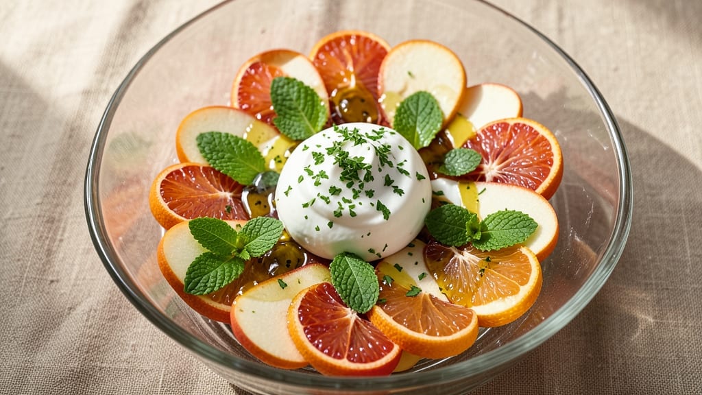 Apple Orange Salad Recipe: Zesty Citrus Crunch With Creamy Herb Dressing