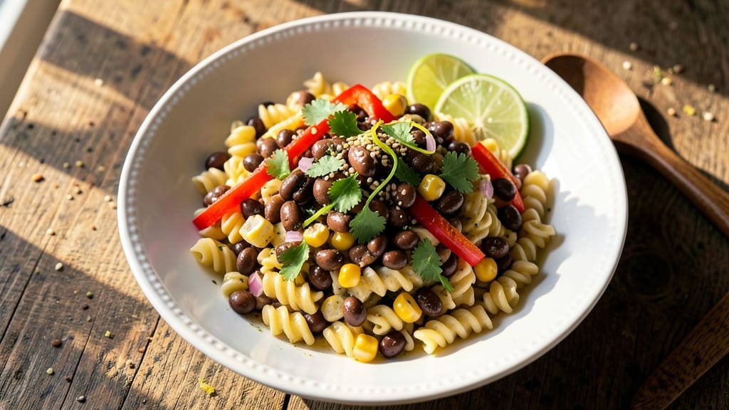 Black Bean and Corn Pasta Salad Recipe: Bold Mexican-Inspired Flavor Without Cooking Pasta