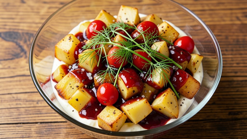 Potato Salad Recipe With Red Wine Vinegar: Bright Herb Zing and Creamy Balance