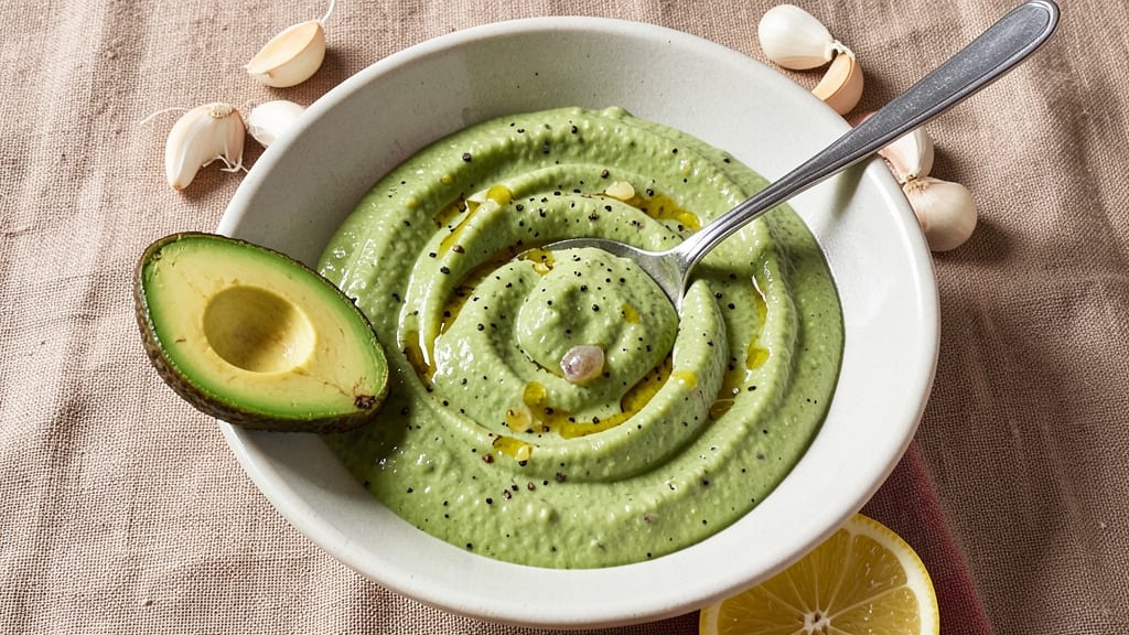 Avocado Caesar Salad Dressing Recipe: Creamy Avocado Base With Zesty Anchovy Kick