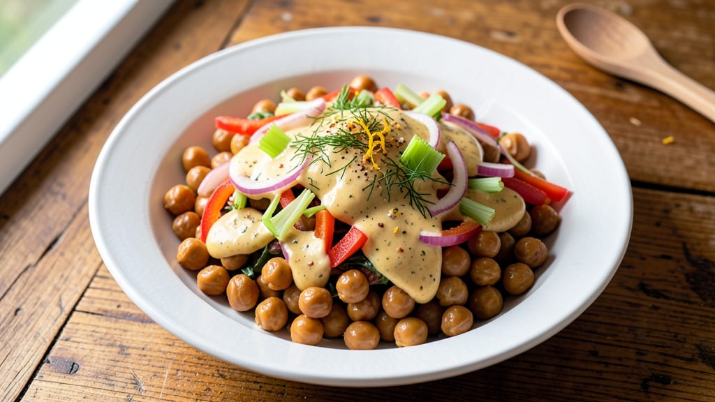 Bean Salad Recipe With Mayo: Creamy Celery Crown Crunch in 10 Minutes