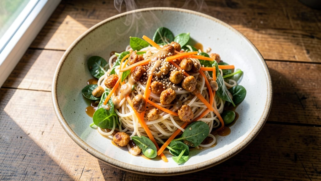 Asian Noodle Salad Pioneer Woman Recipe: Crispy Sesame-Roasted Edamame and Peanut Dressing Fusion
