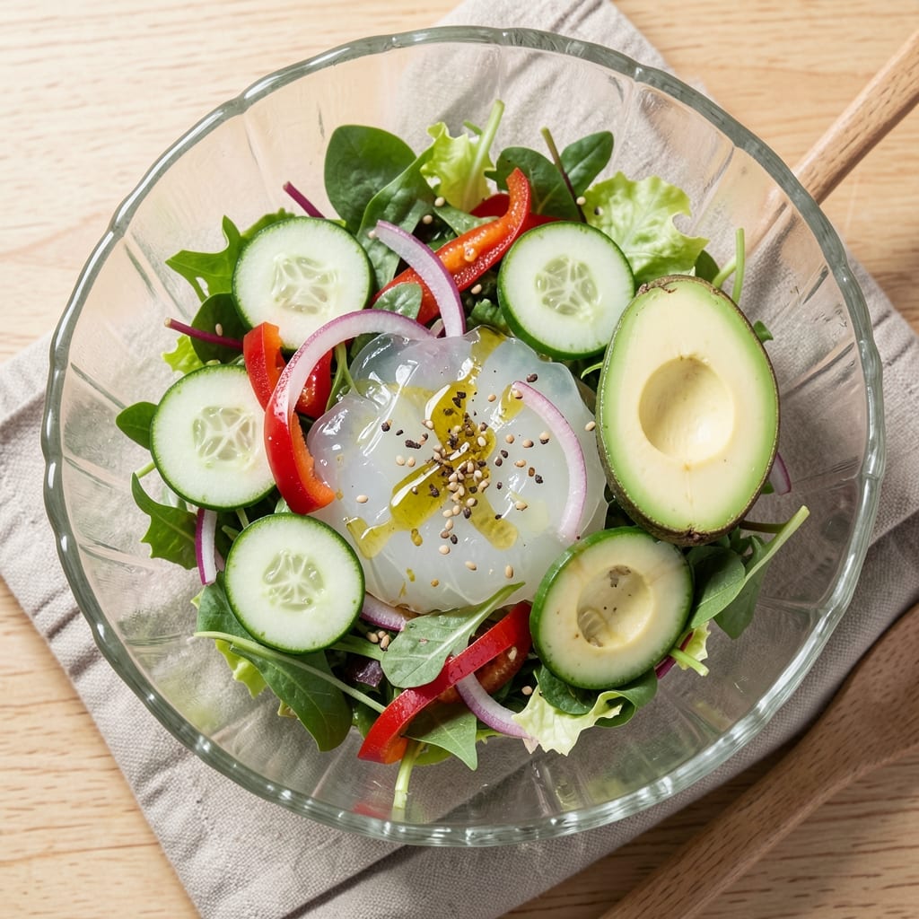 Aloe Vera Salad Recipe: Cooling Gel-Lightened Greens with Citrus Zing