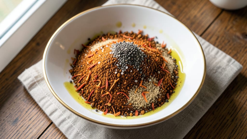 Caesar Salad Seasoning Recipe: Bold Umami Blend for Crispy Croutons & Creamy Dressing