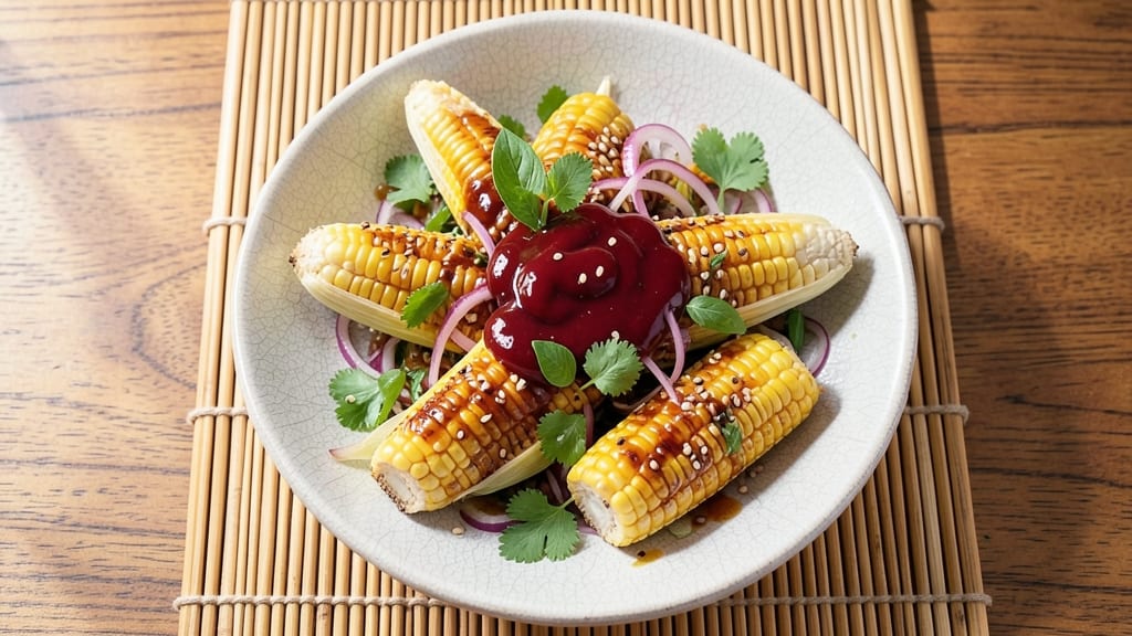 Asian Corn Salad Recipe: Crisp-Tender Florets With Sweet Chili Lime Dressing
