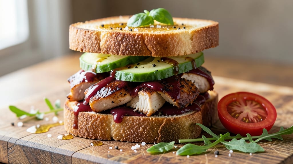 Barbecue Chicken Salad Sandwich Recipe: Smoky, Crispy, and Juicy Layered Magic