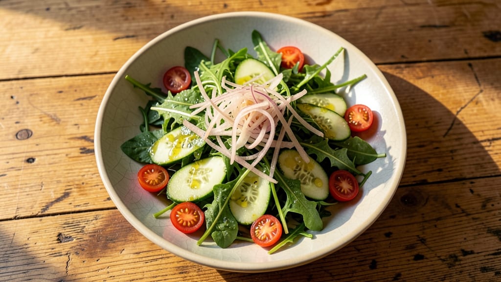 Arugula Summer Salad Recipe: Bright Herb Crunch With Citrus Zing