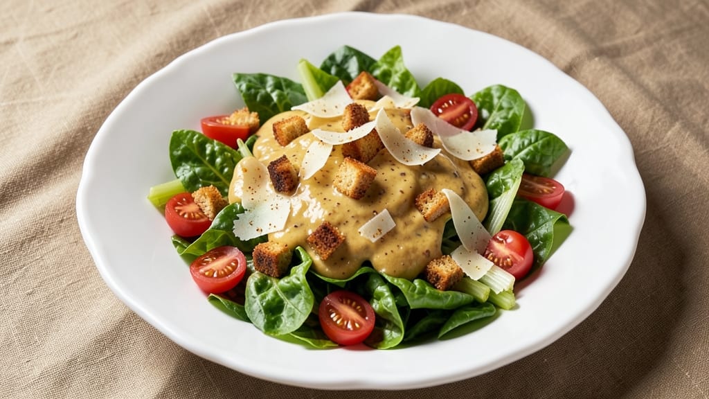 Barefoot Contessa's Caesar Salad Recipe: Crisp Celery Crowns Over Anchovy-Inspired Creaminess