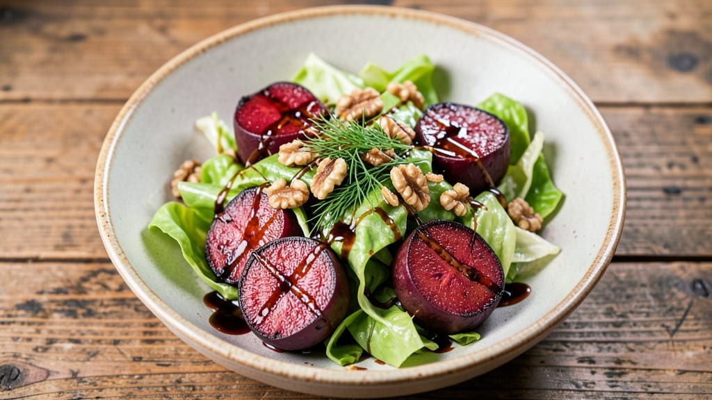 Beet And Cabbage Salad Recipe: Roasted Earthy Sweetness With Crispy Balsamic Finish
