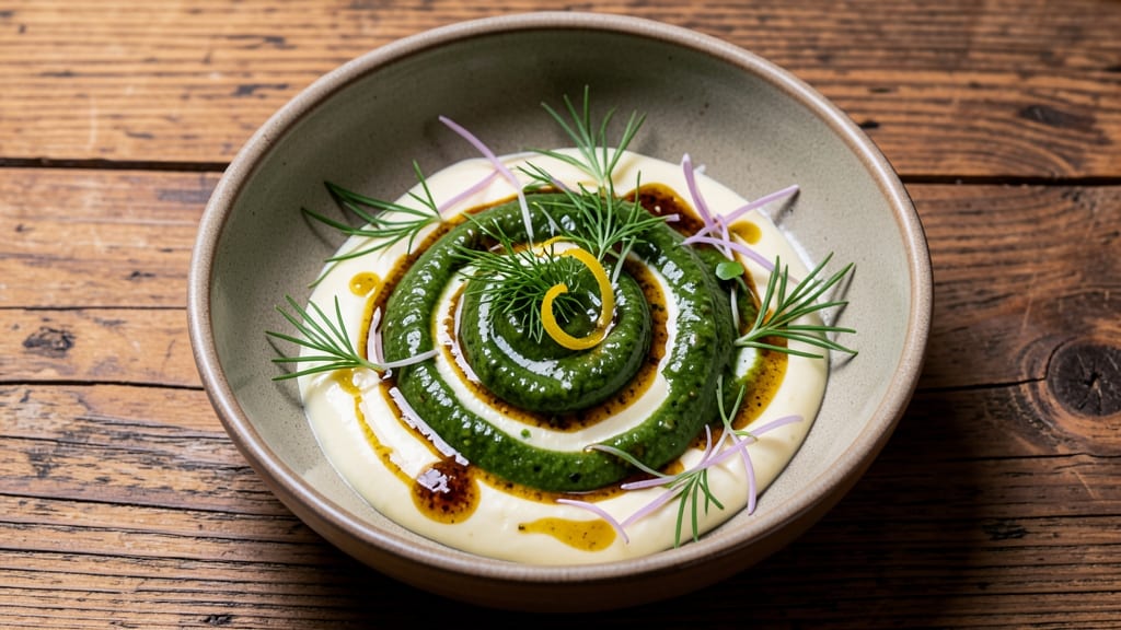 Calypso Salad Dressing Recipe: Creamy Herb Velout With Crisp Celery Crowns