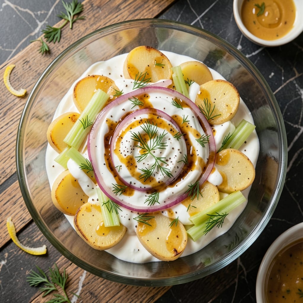 Add Potato Salad Recipe: Celery-Crunch Classic Without Mayo