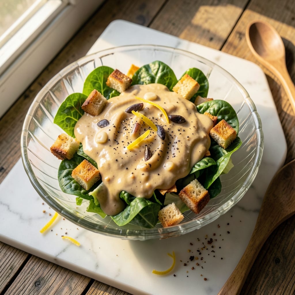 5 Star Caesar Salad Recipe: Crispy Croutons and Parmesan Shaved to Perfection