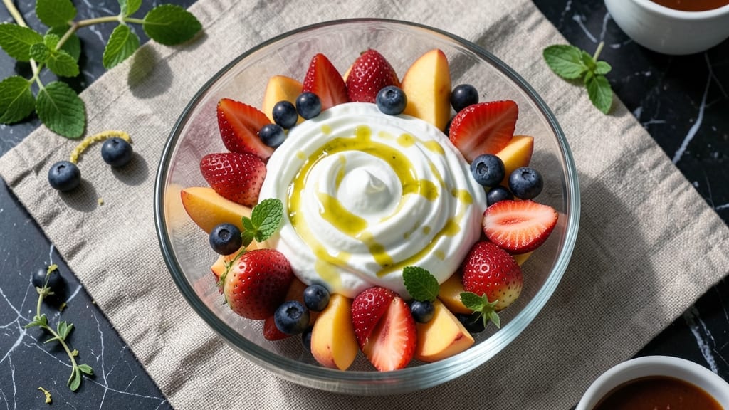 Burrata Fruit Salad Recipe: Creamy Cheese Meets Juicy Summer Berries