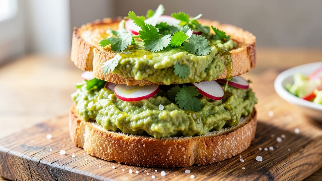 Avocado Salad Sandwich Recipe: Buttery Toasted Bread Crunch With Herby Zing
