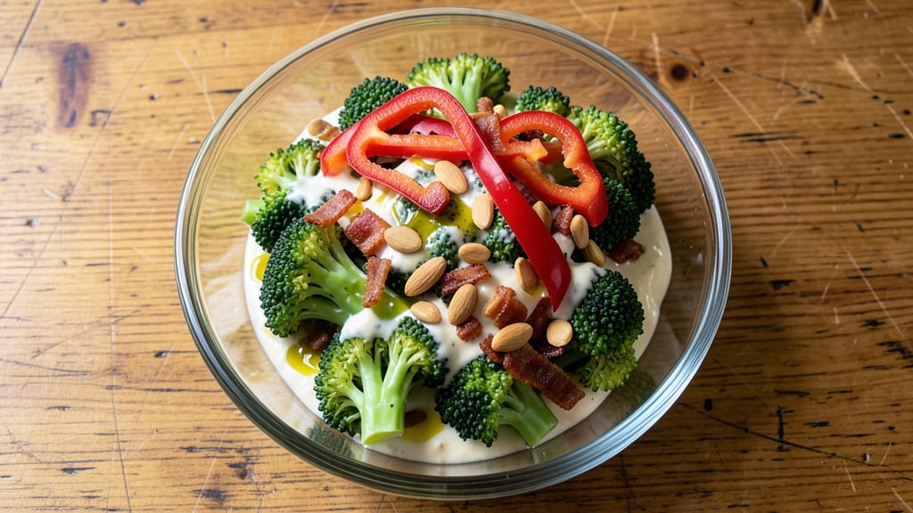 Broccoli Salad Recipe With Creamy Lemon Dressing: Bright Citrus Zing Over Crisp Florets