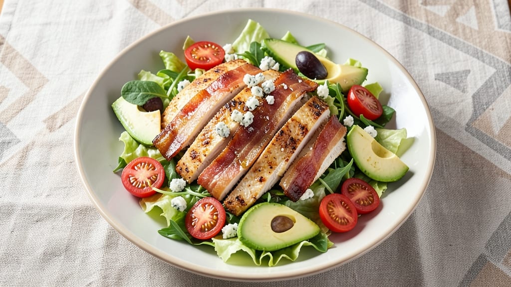 California Pizza Kitchen Cobb Salad Recipe: Smoky Avocado and Blue Cheese Harmony