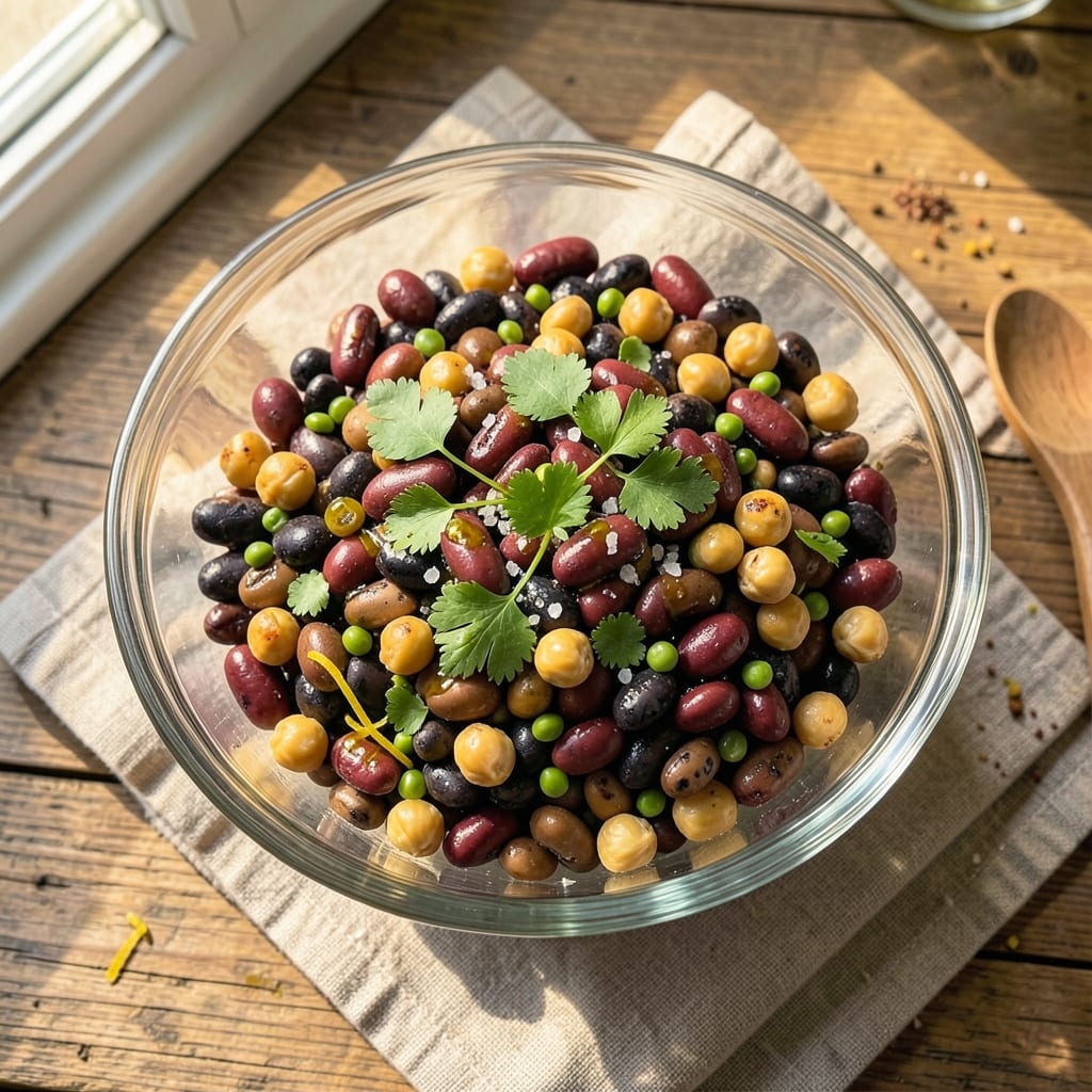 13 Bean Salad Recipe: Bold Pantry Flavor Without the Mayo