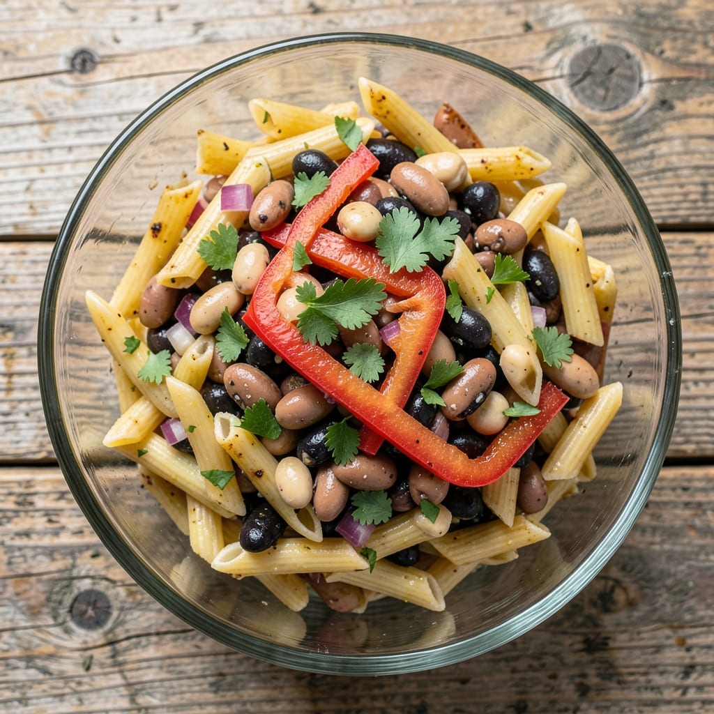 3 Bean Pasta Salad Recipe: Protein-Packed Picnic Perfection
