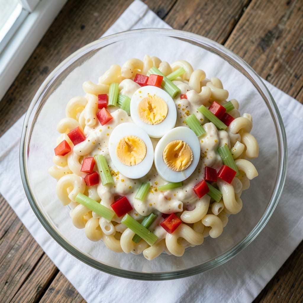 Amazing Macaroni Salad Recipe: Celery-Packed Crunch That Stays Fresh for Days