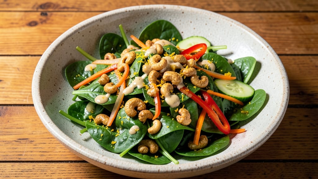 Asian Cashew Salad Recipe: Nutty Crunch Meets Tangy Lime Zing