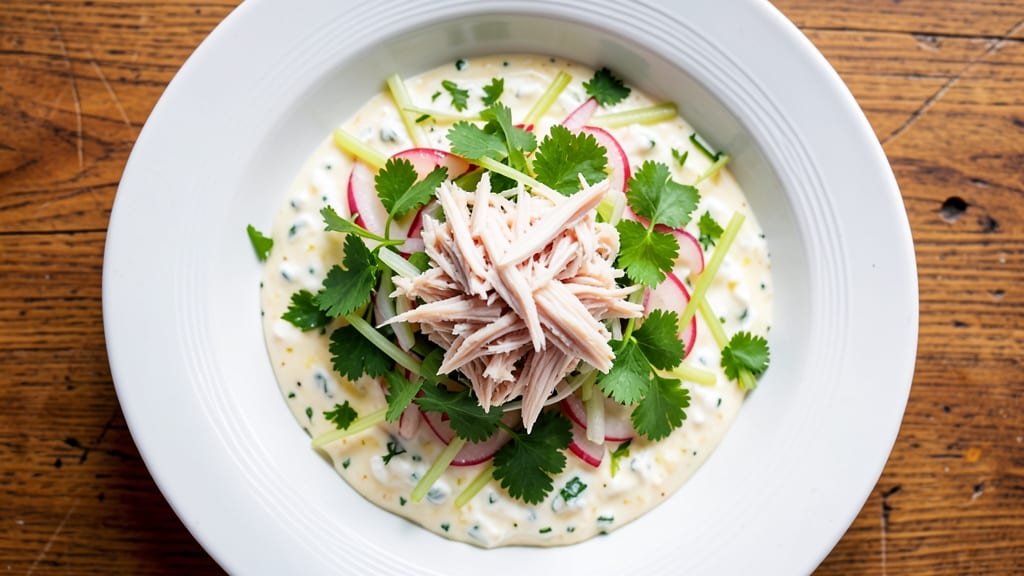 Au Bon Pain Tuna Salad Recipe: Celery Crown Crunch With Herbed Yogurt Base
