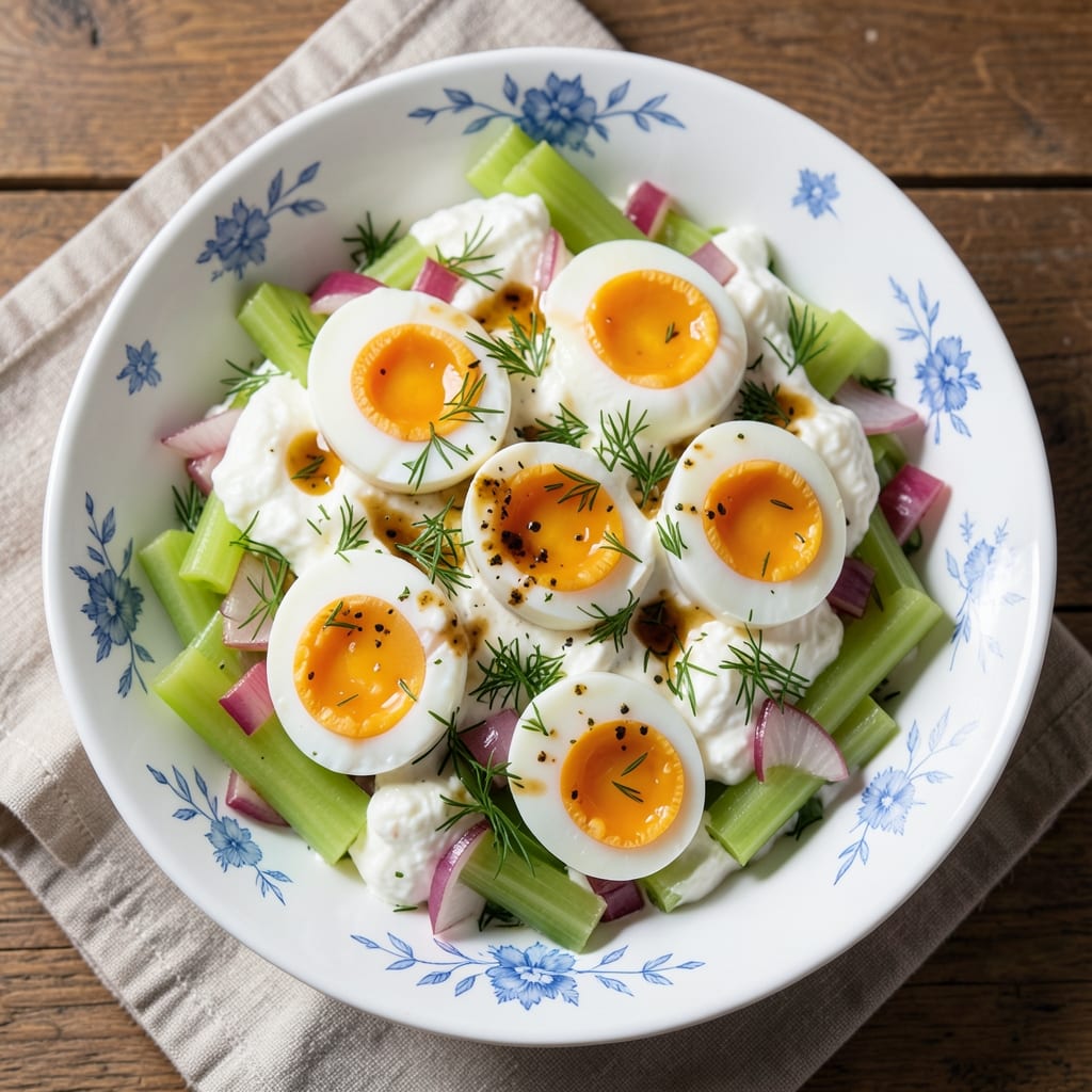 8 Egg Salad Recipe: Crunchy Celery and Mustard Kick Without Mayo