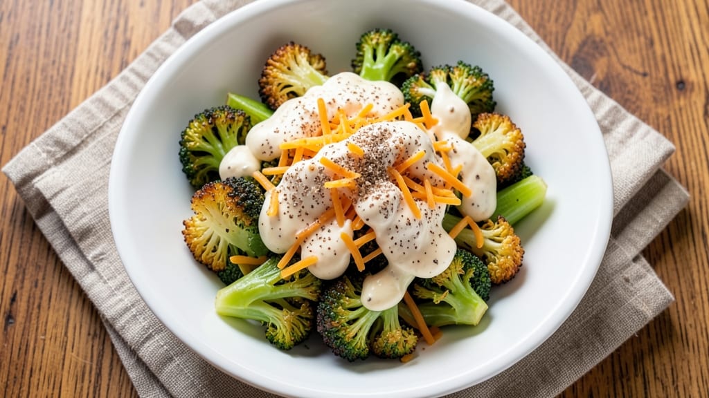 Broccoli Crunch Salad Walmart Recipe: Crispy Celery Crowns Over Creamy Ranch Bliss