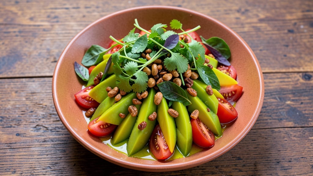 Authentic Thai Mango Salad Recipe: Tangy Lime and Chili Crunch in 15 Minutes