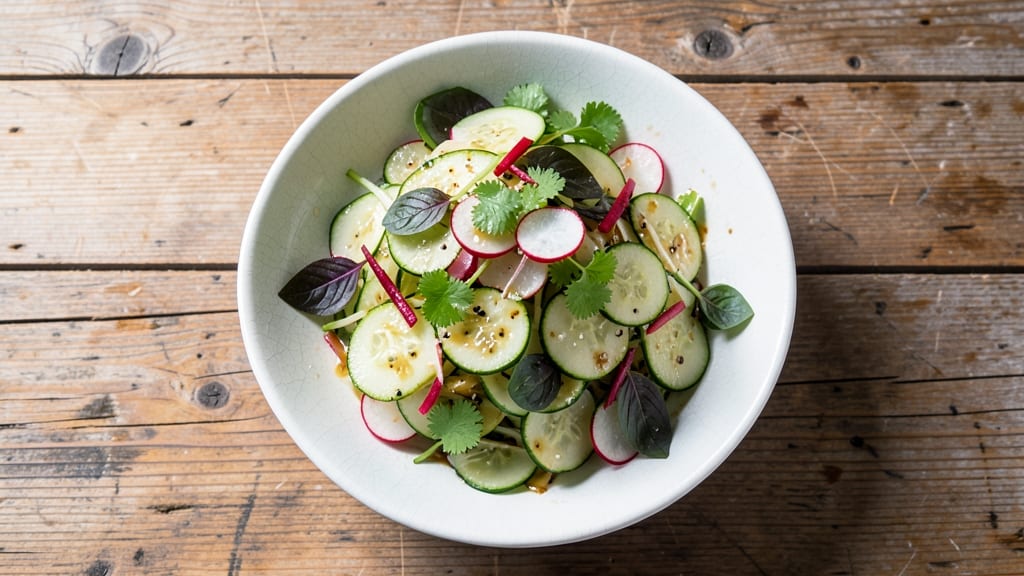 Asian Cucumber Vinegar Salad Recipe: Refreshing Crunch With Tangy Zing