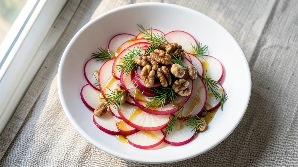 Apple Radish Salad Recipe: Sweet-Tart Crunch with Earthy Radish Bite