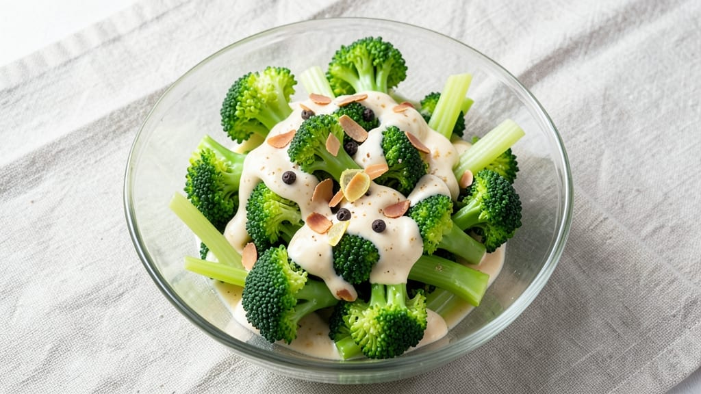 Barefoot Contessa Broccoli Salad Recipe: Crisp Celery Crowns Over Creamy Lemon-Dill Dressing
