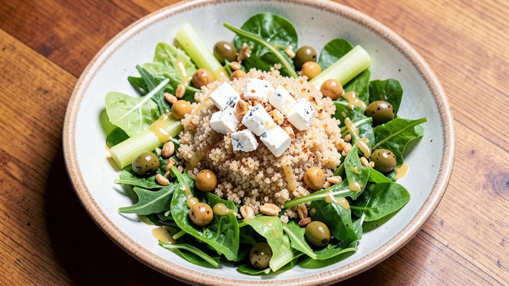 Balela Salad Trader Joe's Recipe: Celery Crowns Stacked High Over Tangy Lemon-Anchovy Dressing