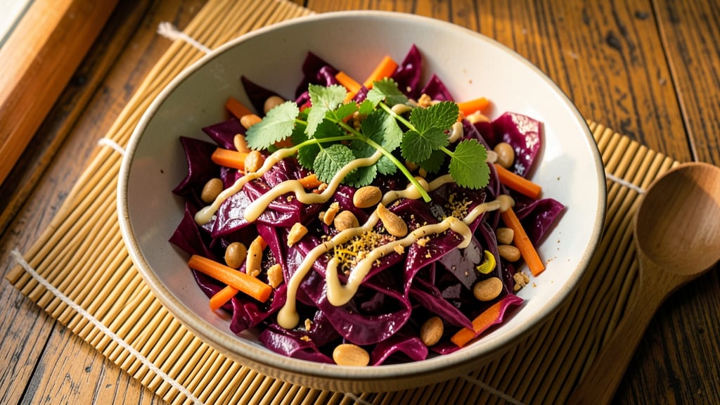 Asian Thai Salad Recipe: Tangy Lime and Toasted Peanut Crunch