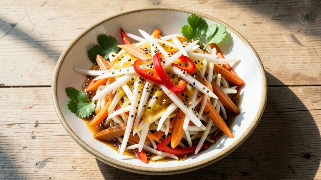 Asian Pickled Salad Recipe: Umami-Packed Crunch With Fermented Zing