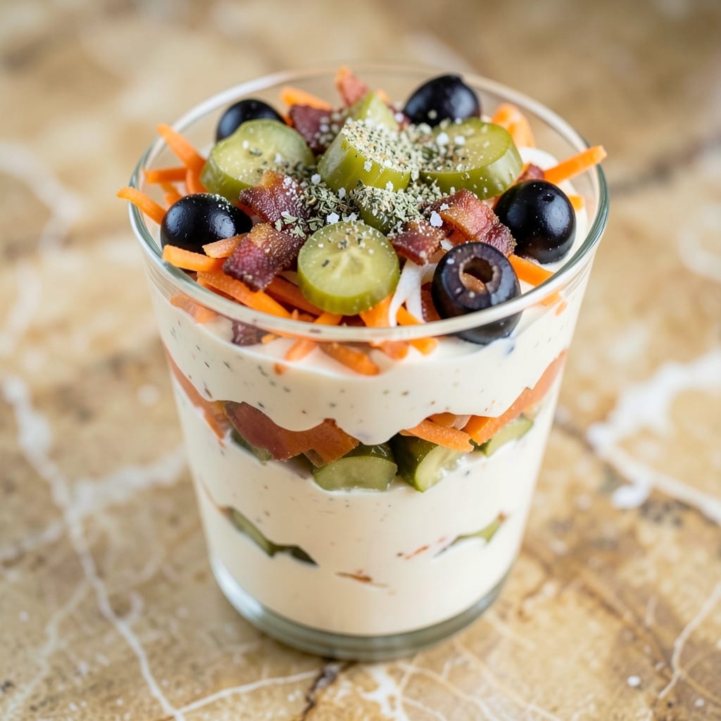 7 Layer Salad Dip Recipe: Crunchy-Creamy Stack of Flavors in One Bowl