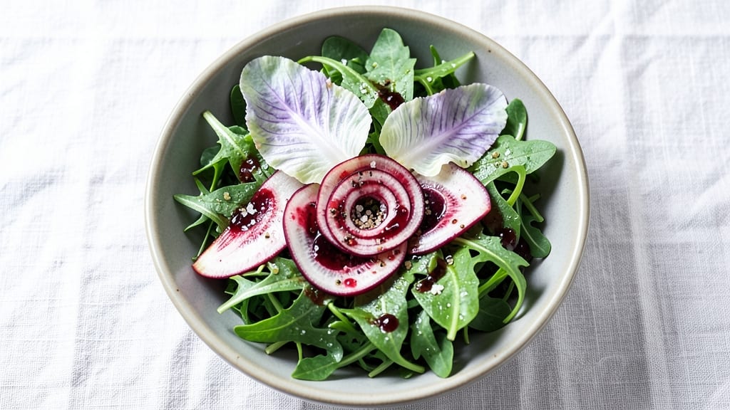 Bitter Greens Salad Recipe: Bold Herb Vinaigrette With Nutty Depth