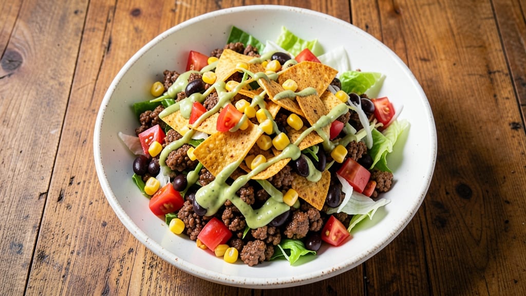 Awesome Taco Salad Recipe: Crunchy Layers That Rival Your Favorite Fiesta Bowl